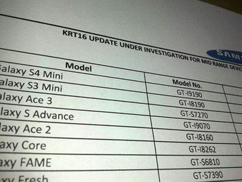 Android 4.4 KitKat Galaxy S4 mini and other devices