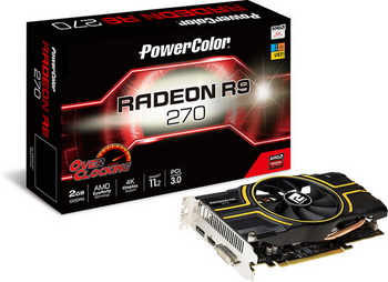 3D-card PowerColor R9 270 OC