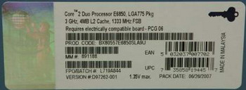 core 2 Duo e6850 (3.0 GHz) 
