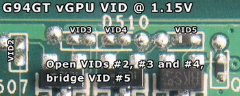 geForce 9600 GT vgpu 1.15v