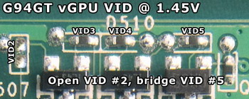 geForce 9600 GT vgpu 1.45v