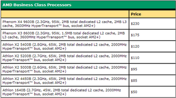 AMD business- class platform