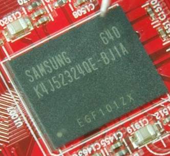 Colorful x1950gt memory chips