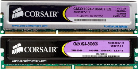 DDR3memory modules  (First picture ) and DDR2 (Second picture)