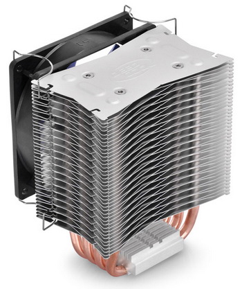 DeepCool IceEdge 400 E includes four copper heat pipes