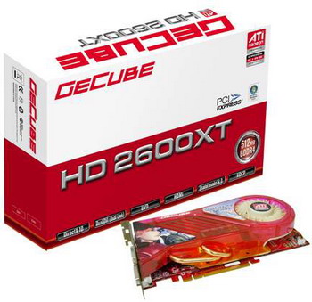 GECUBE HD 2600 XT 512MB GDDR-4 with x-turbo 2 cooling