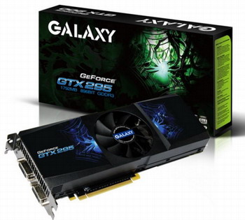 Galaxy GeForce GTX 295 Overclocking edition
