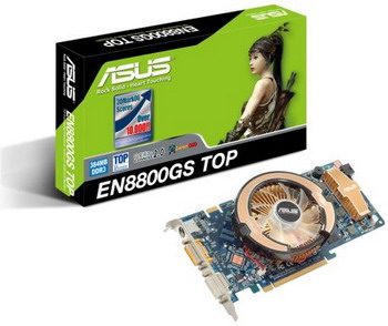 Asus top edition GeForce 8800 gs