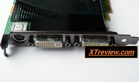 XFX GeForce 8800 GT 512 Mb DDR3 XXX rear pannel