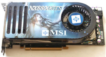 NVIDIA GeForce 8800 - MSI GeForce 8800 GTS - 1