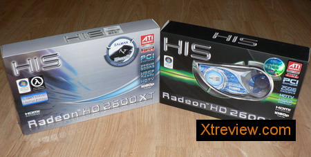 HIS radeon HD 2600 XT iSilenceIII 256 Mb and HIS radeon HD 2600 XT iceQ turbo 256 Mb