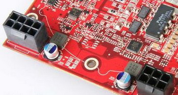 His Radeon HD 3870 X2 power connector