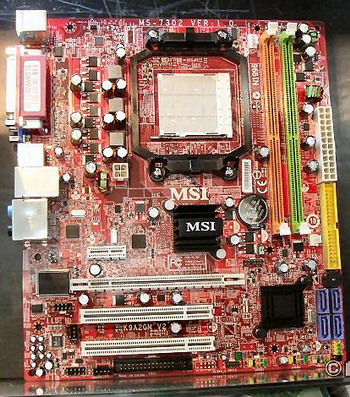 MSI K9A2GM- F V2 motherboard