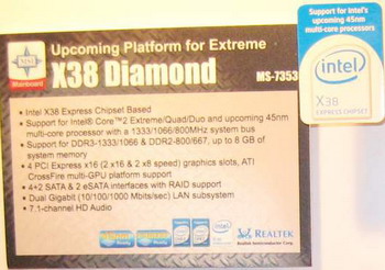 MSI x38 diamond