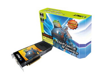 Palit geForce 9800GX2 box
