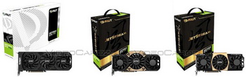 Three 3D-card Palit based on Nvidia GeForce GTX 770