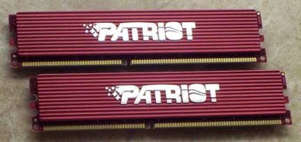 Patriot Dual Channel 2GB DDR 500 (PC 4000)