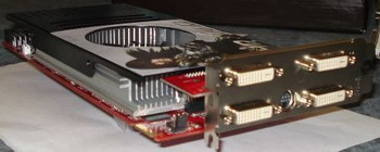 PowerColor Radeon HD 3870 x2 rear panel