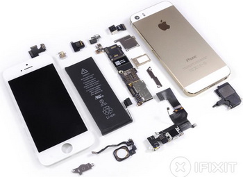 Specialists iFixit disassembled smartphone Apple iPhone 5s and appreciated maintainability