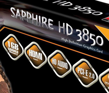 Sapphire Radeon HD 3850 1gb 