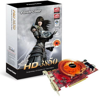 PowerColor Radeon HD 3850 1gb 