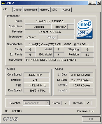 air chilled conroe overclock