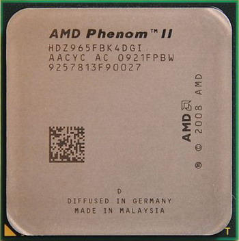 amd  phenom II X4 965 Black edition