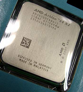 athlon 64 X2 5000+ energy efficient the processor