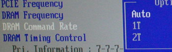 Asus P5E3 Deluxe bios settings