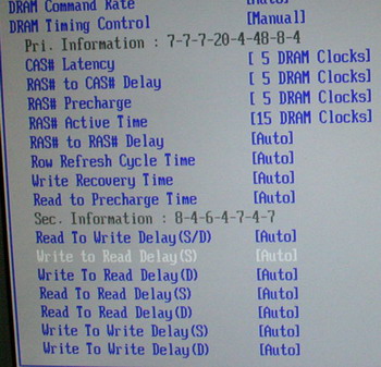 Asus P5E3 Deluxe bios settings