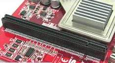 asus EAX1950 pro dual pci express connector
