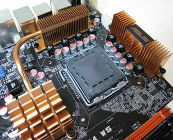 asus P5K64 WS cooling system