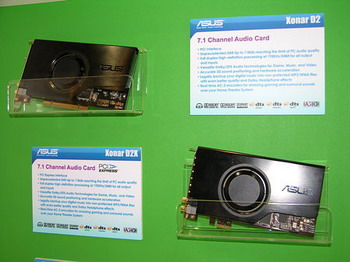 ASUS computex 2007 sound card xonar