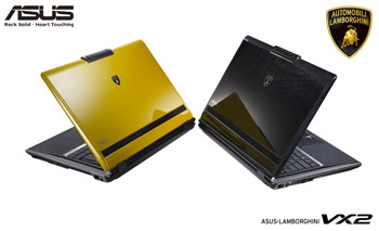 ASUS notebook lamborghini  VX2