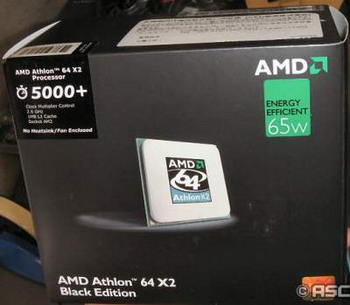 athlon 64 X2 5000+ black edition box