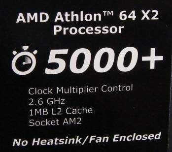 athlon 64 X2 5000+ black edition free multiplier