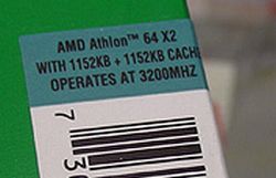 athlon 64 X2 6400+ label