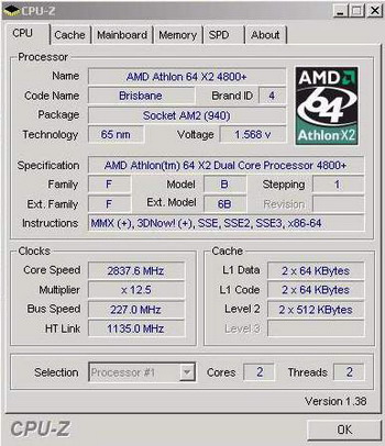 brisbane core overclock -3