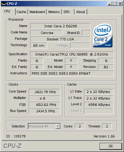 intel p965 chipset C2 stepping