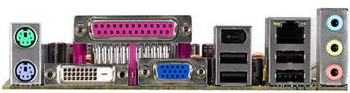 amd chipset 690g and 690v rear pannel