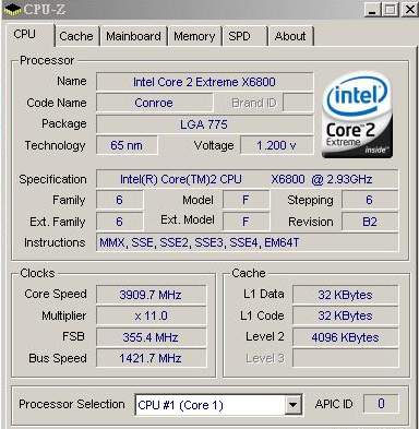 conroe duo x6800 stepping b2