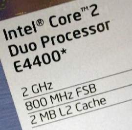 core 2 Duo e4400 (2.0 GHz)