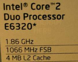 core 2 Duo e6320