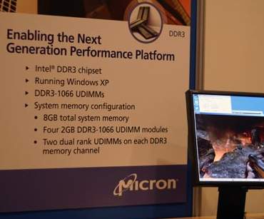 intel Bearlake chipset and ddr 3 memory system