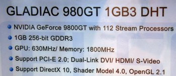 elsa 9800 GT 1GB