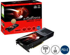 e-GeForce 9800GX2 SSC 1024MB