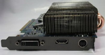 galaxy GeForce 9600 GT rear panel (hdmi)