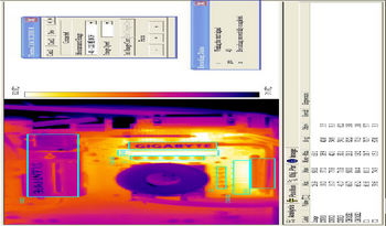 GIGABYTE P35-DQ6 Detail measurement data