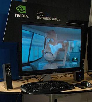 Nvidia PCI express 2.0 video card