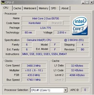 kentsfield overclocking on Asus P5B Deluxe